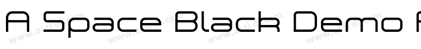 A Space Black Demo R字体转换
